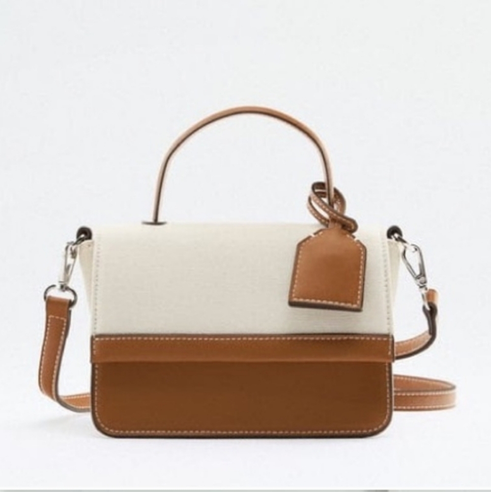 Zara mini city bag NWT
